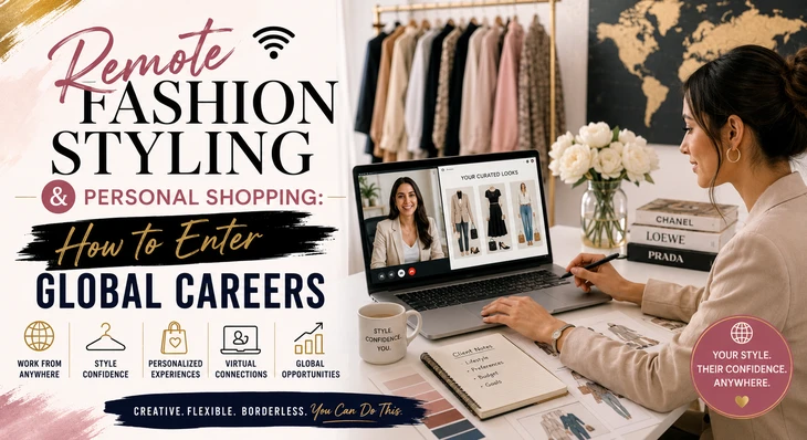 Remote Fashion Styling and Personal Shopping: How to Enter Global Careers