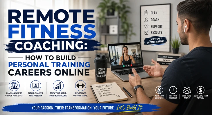 Remote Fitness Coaching: How to Build Personal Training Careers Online