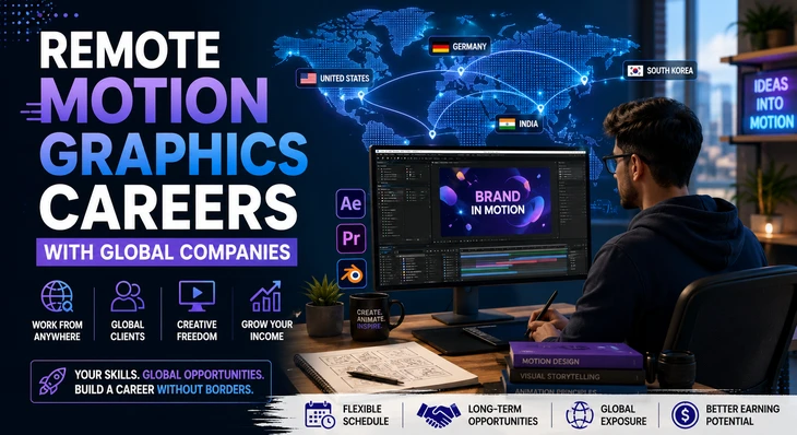 Remote Motion Graphics: How to Build a Career With Global Companies