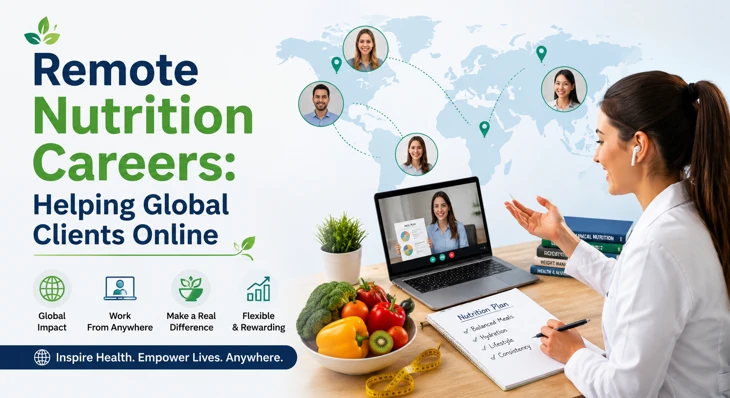 Remote Nutrition Careers: Helping Global Clients Online