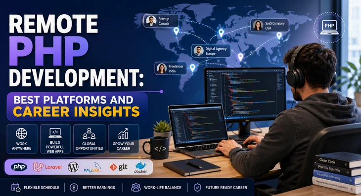 Remote PHP Development: Best Platforms and Career Insights