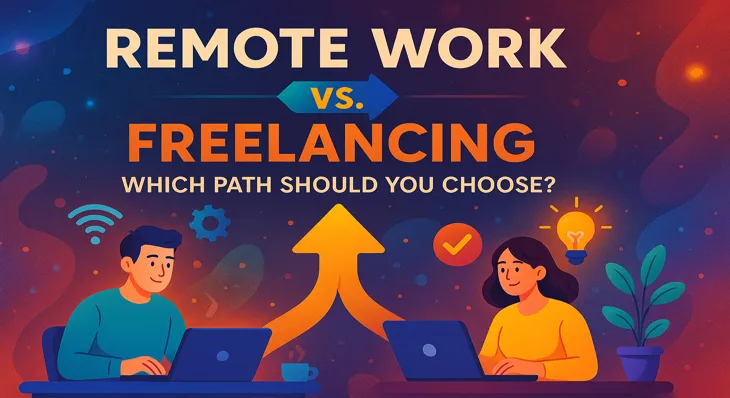 Remote Work vs. Freelancing: Which Path Should You Choose