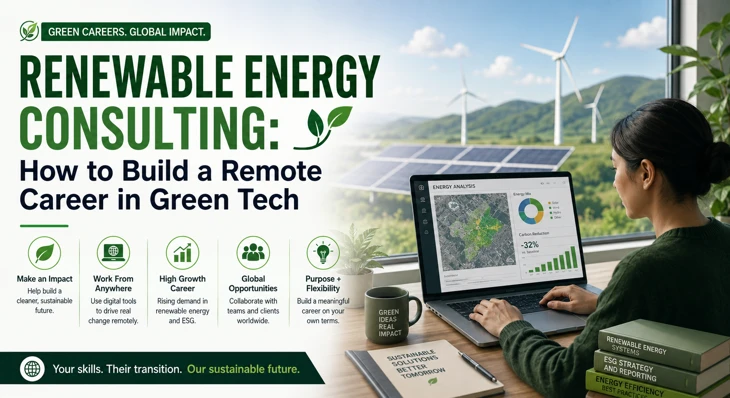 Renewable Energy Consulting: How to Build a Remote Career in Green Tech
