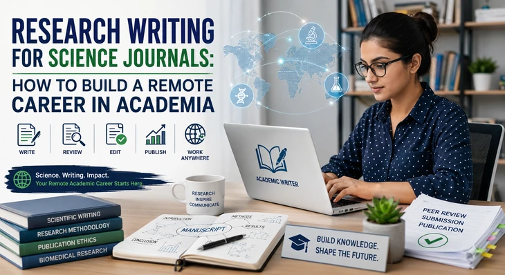 Research Writing for Science Journals: How to Build a Remote Career in Academia