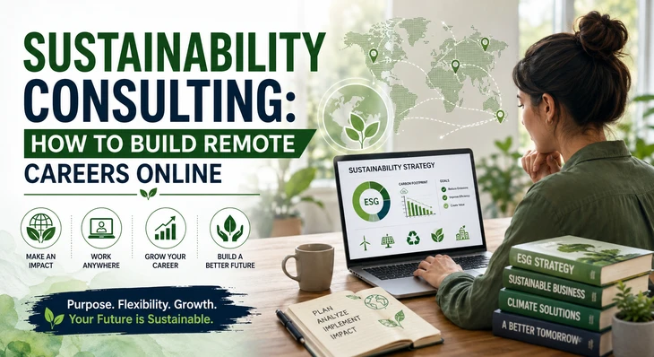 Sustainability Consulting: How to Build Remote Careers Online