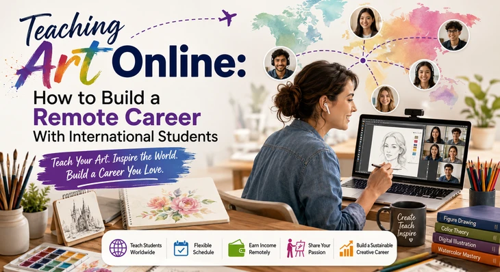 Teaching Art Online: How to Build a Remote Career With International Students