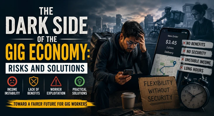 The Dark Side of the Gig Economy: Risks and Solutions