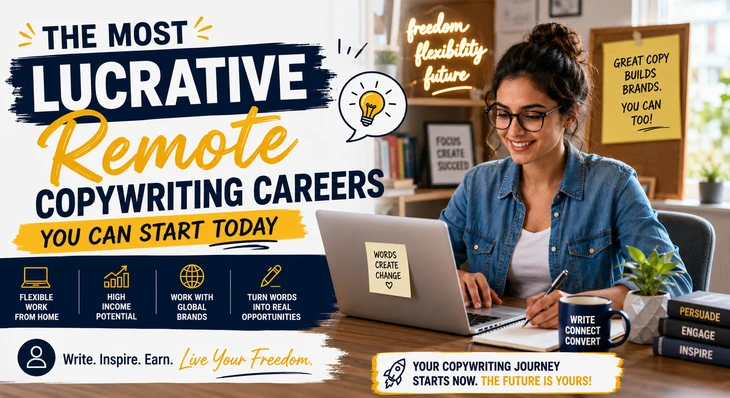 The Most Lucrative Remote Copywriting Careers You Can Start Today