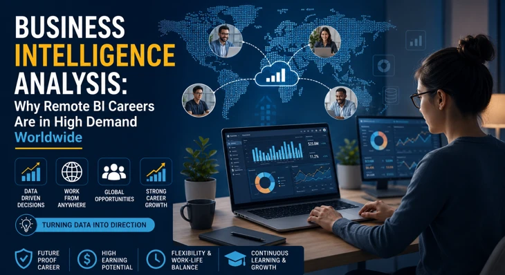 Business Intelligence Analysis: Why Remote BI Careers Are in High Demand Worldwide