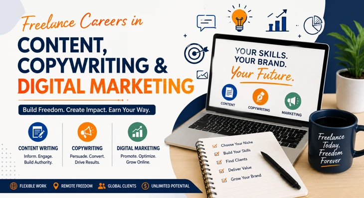 Freelance Careers in Content, Copywriting & Digital Marketing