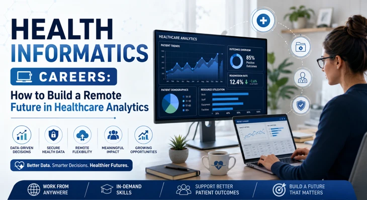 Health Informatics Careers: How to Build a Remote Future in Healthcare Analytics