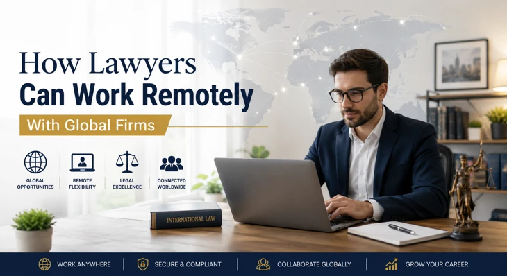 How Lawyers Can Work Remotely With Global Firms