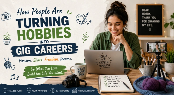 How People Are Turning Hobbies Into Gig Careers