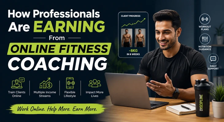 How Professionals Are Earning From Online Fitness Coaching