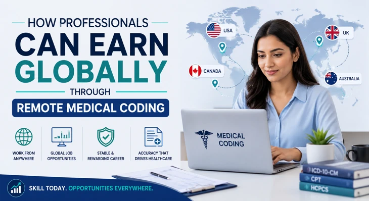 How Professionals Can Earn Globally Through Remote Medical Coding