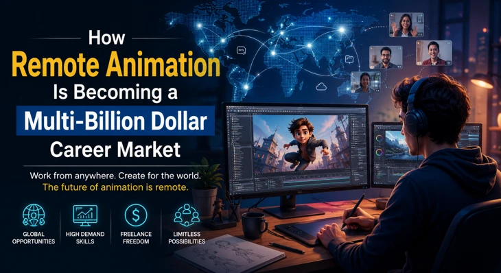 How Remote Animation Is Becoming a Multi-Billion Dollar Career Market