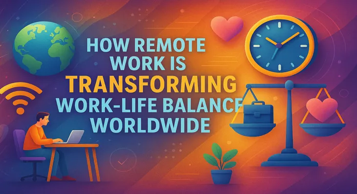 How Remote Work Is Transforming Work-Life Balance Worldwide