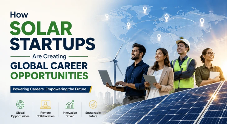 How Solar Startups Are Creating Global Career Opportunities