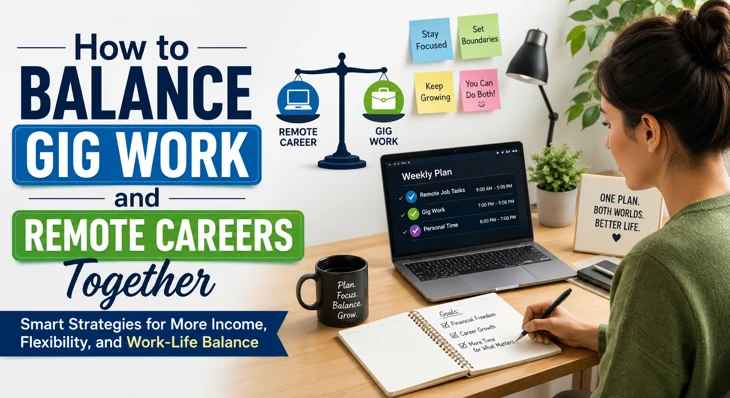 How to Balance Gig Work and Remote Careers Together