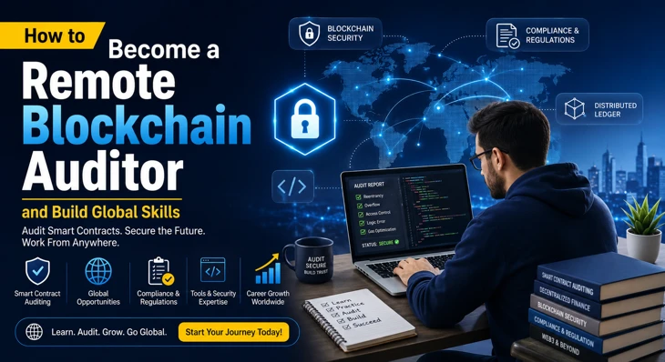 How to Become a Remote Blockchain Auditor and Build Global Skills