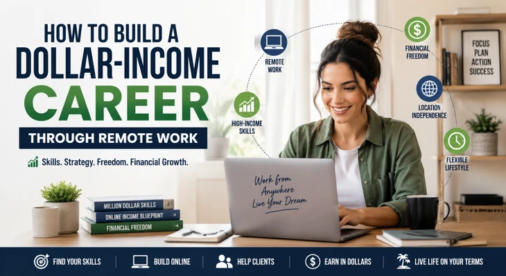 How to Build a Dollar-Income Career Through Remote Work