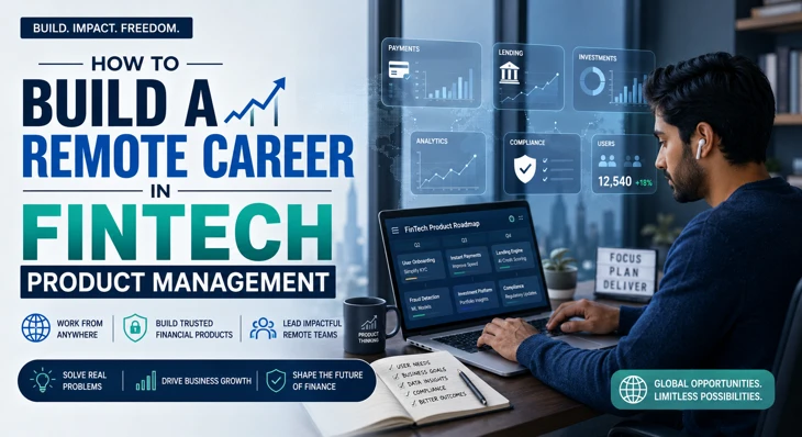 How to Build a Remote Career in FinTech Product Management
