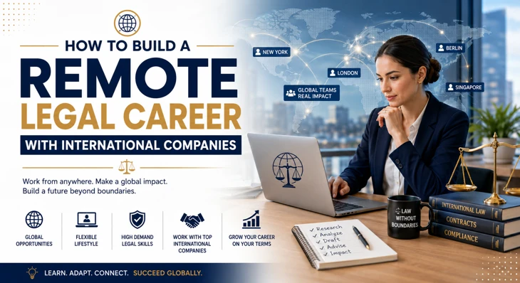 How to Build a Remote Legal Career With International Companies