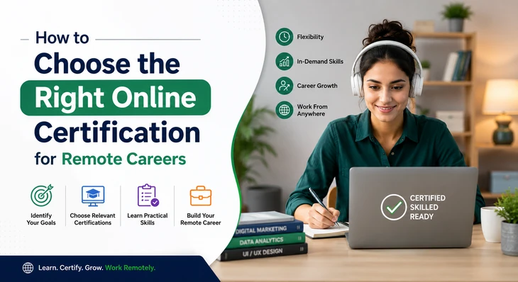 How to Choose the Right Online Certification for Remote Careers