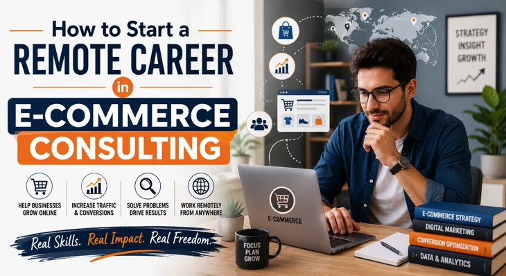 How to Start a Remote Career in E-Commerce Consulting