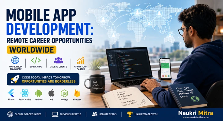 Mobile App Development: Remote Career Opportunities Worldwide