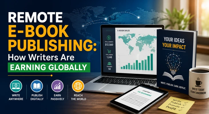 Remote E-Book Publishing: How Writers Are Earning Globally