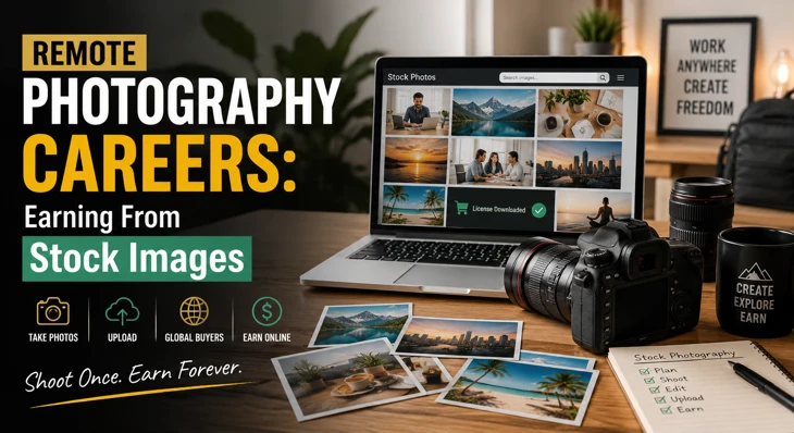 Remote Photography Careers: Earning From Stock Images