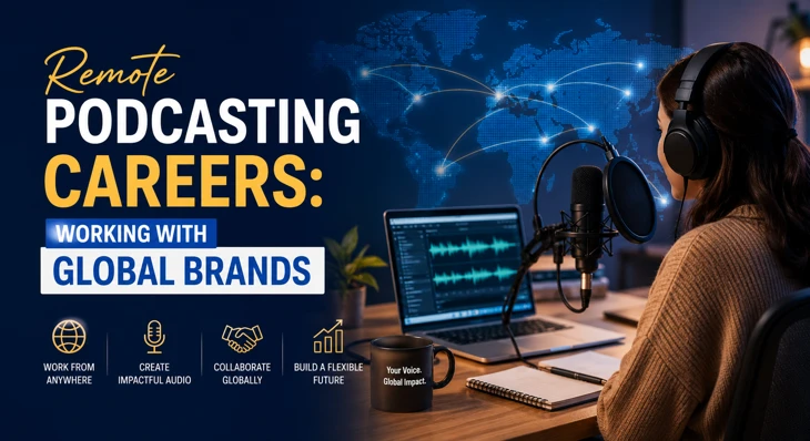 Remote Podcasting Careers: Working With Global Brands