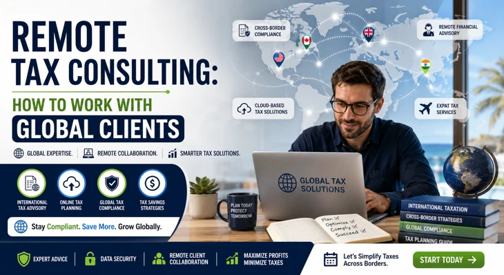 Remote Tax Consulting: How to Work With Global Clients