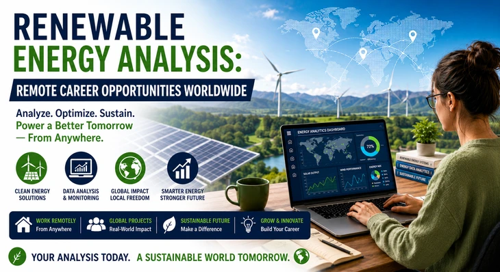Renewable Energy Analysis: Remote Career Opportunities Worldwide