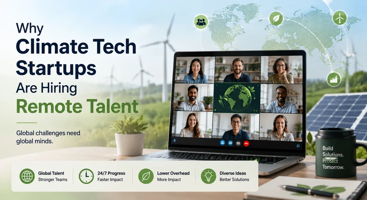 Why Climate Tech Startups Are Hiring Remote Talent