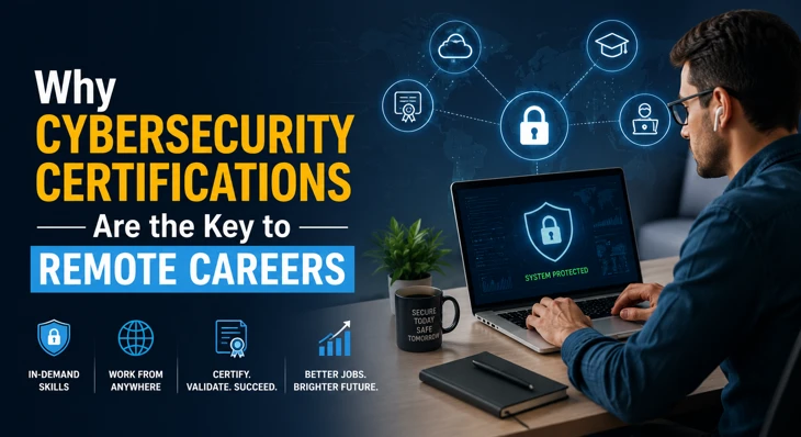 Why Cybersecurity Certifications Are the Key to Remote Careers