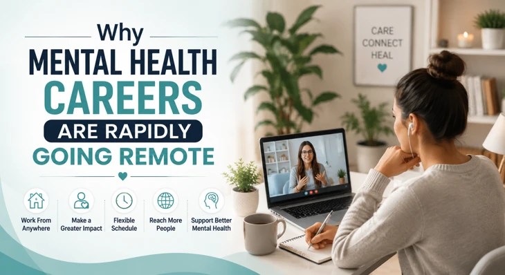 Why Mental Health Careers Are Rapidly Going Remote