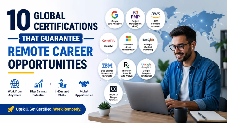 10 Global Certifications That Guarantee Remote Career Opportunities