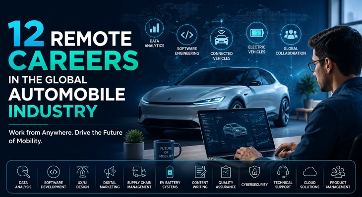 12 Remote Careers in the Global Automobile Industry