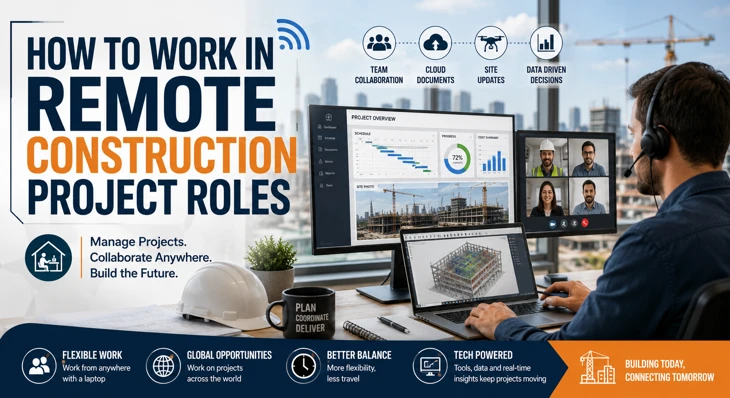 How to Work in Remote Construction Project Roles