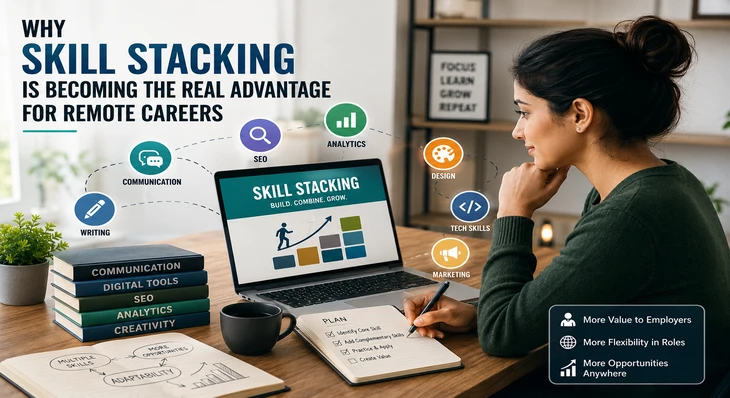 Why Skill Stacking Is the New Secret to Remote Employability