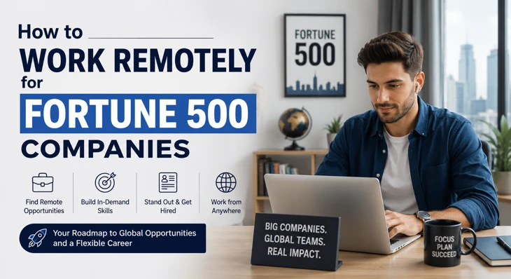 How to Work Remotely for Fortune 500 Companies