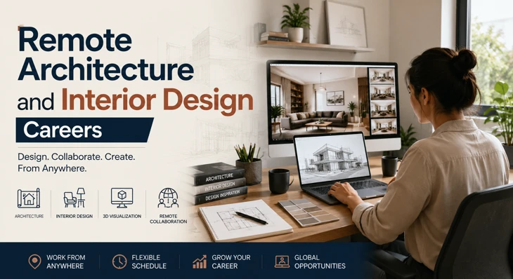 Remote Architecture and Interior Design Careers