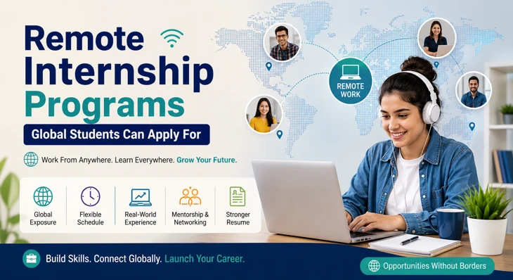 Remote Internship Programs Global Students Can Apply For