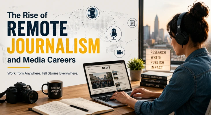 The Rise of Remote Journalism and Media Careers