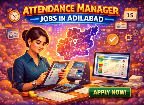 Attendance Manager Jobs In Adilabad