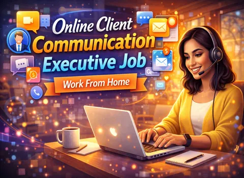 Online Client Communication Executive Job Work From Home