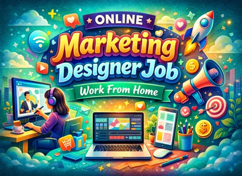 Online Marketing Designer Job Work From Home