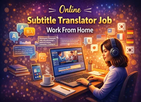 Online Subtitle Translator Job Work From Home